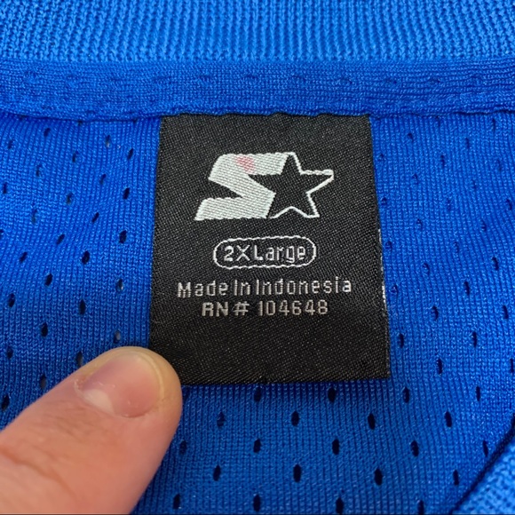 UCLA Bruins Basketball Starter Jersey Vintage Blue - Picture 5 of 7